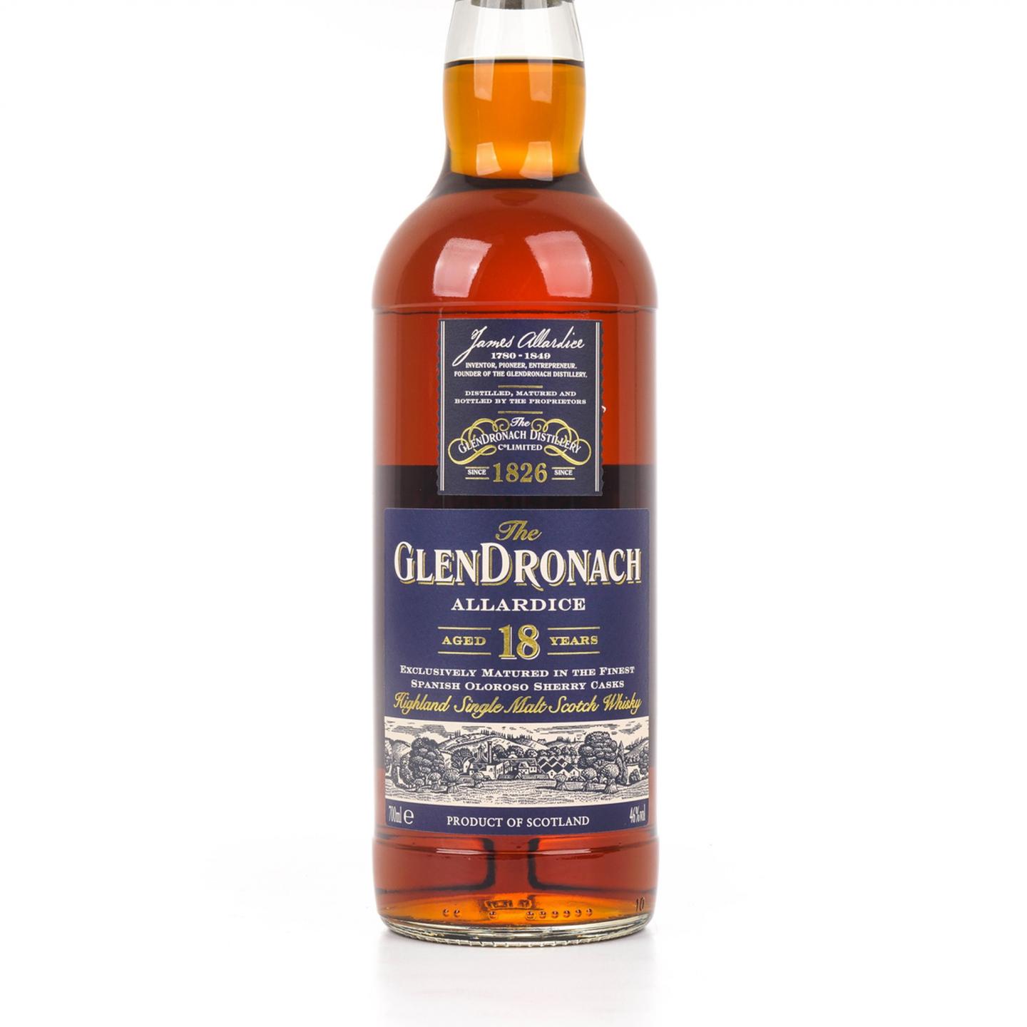 格兰多纳 18年 2018 Allardice 雪莉桶 行货 46%
