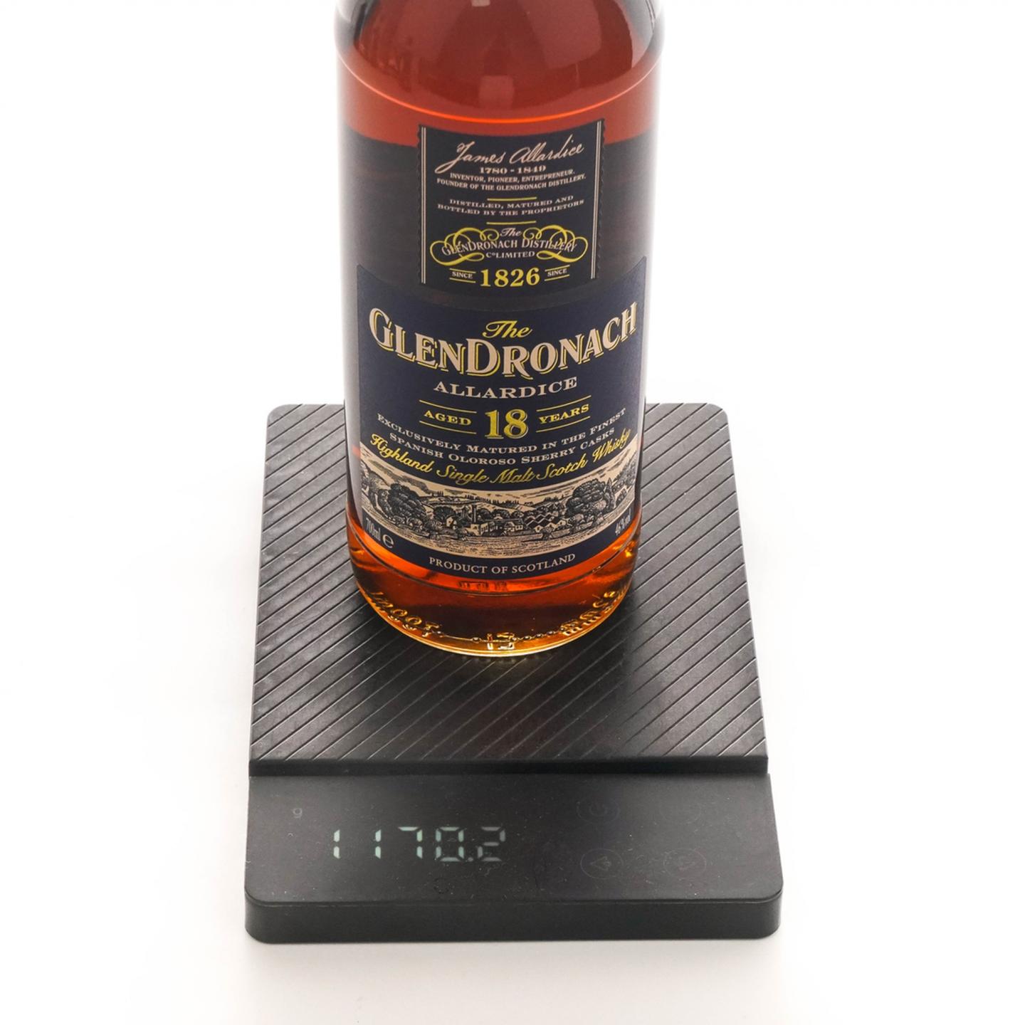 格兰多纳 18年 2018 Allardice 雪莉桶 行货 46%
