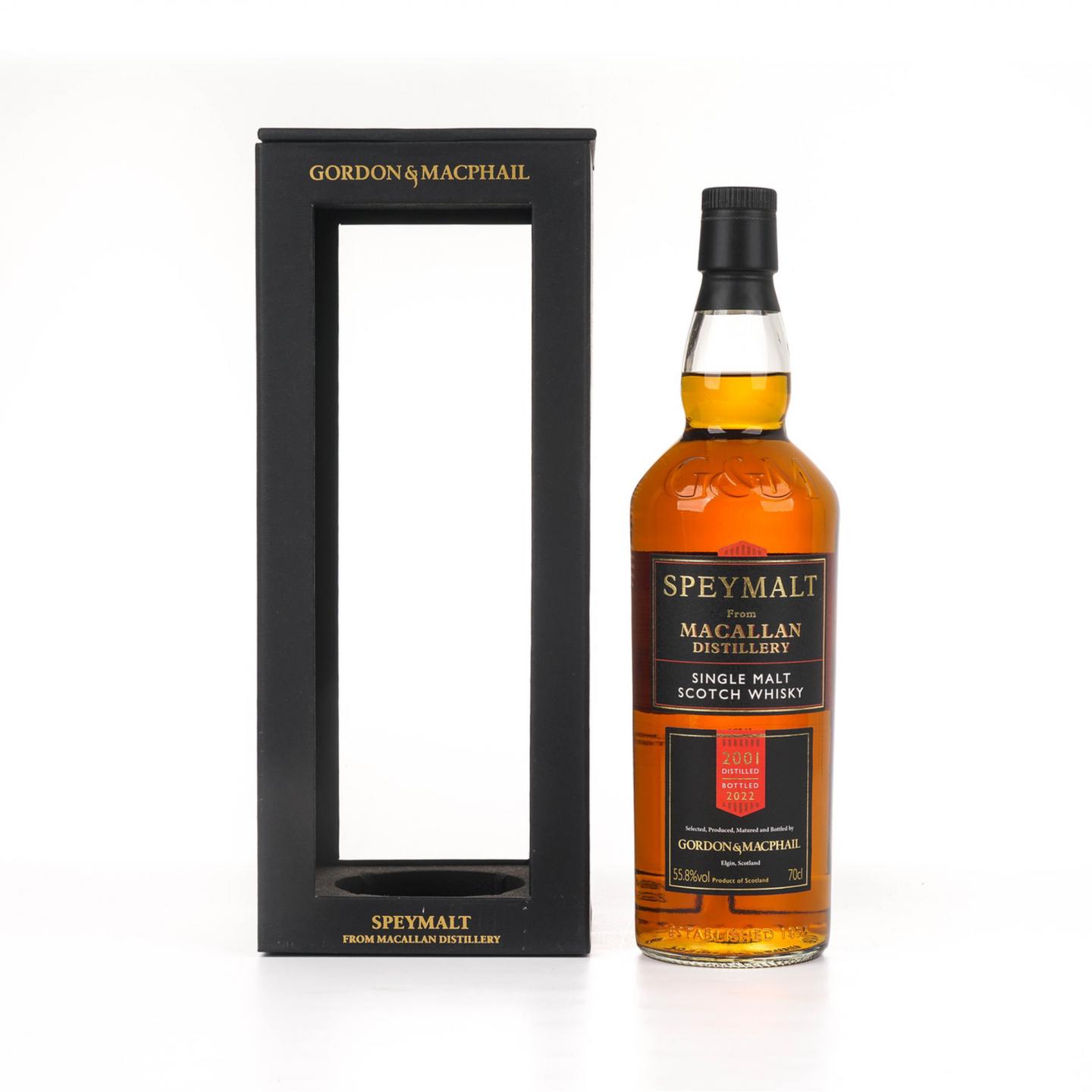 Speymalt 麦卡伦 2001-2022 GM 桶号#5106