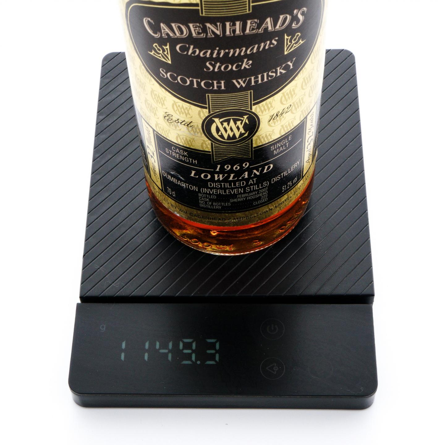 Dumbarton 32年 1969-2002 雪莉桶 Cadenhead
