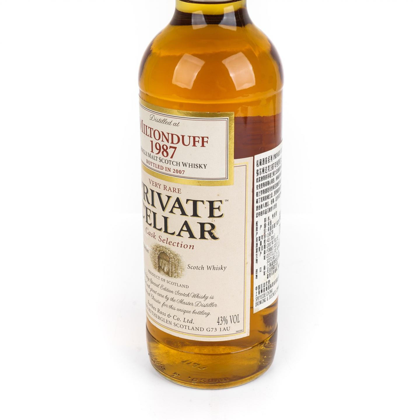 弥尔顿达夫 1987-2007 Private Cellar