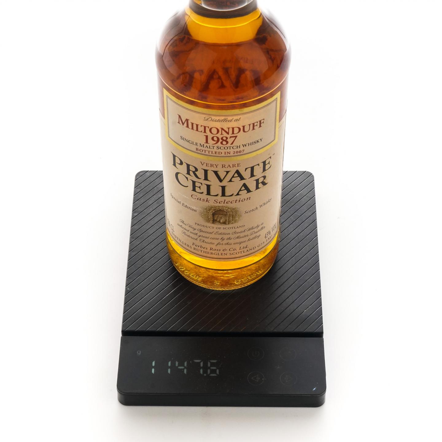 弥尔顿达夫 1987-2007 Private Cellar