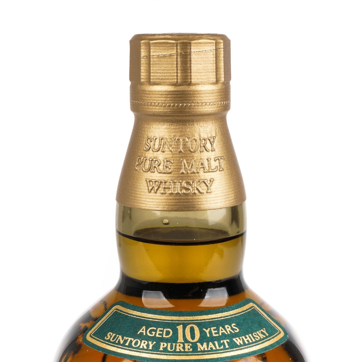 山崎 10年 金花标 Pure Malt 绿标 700ml