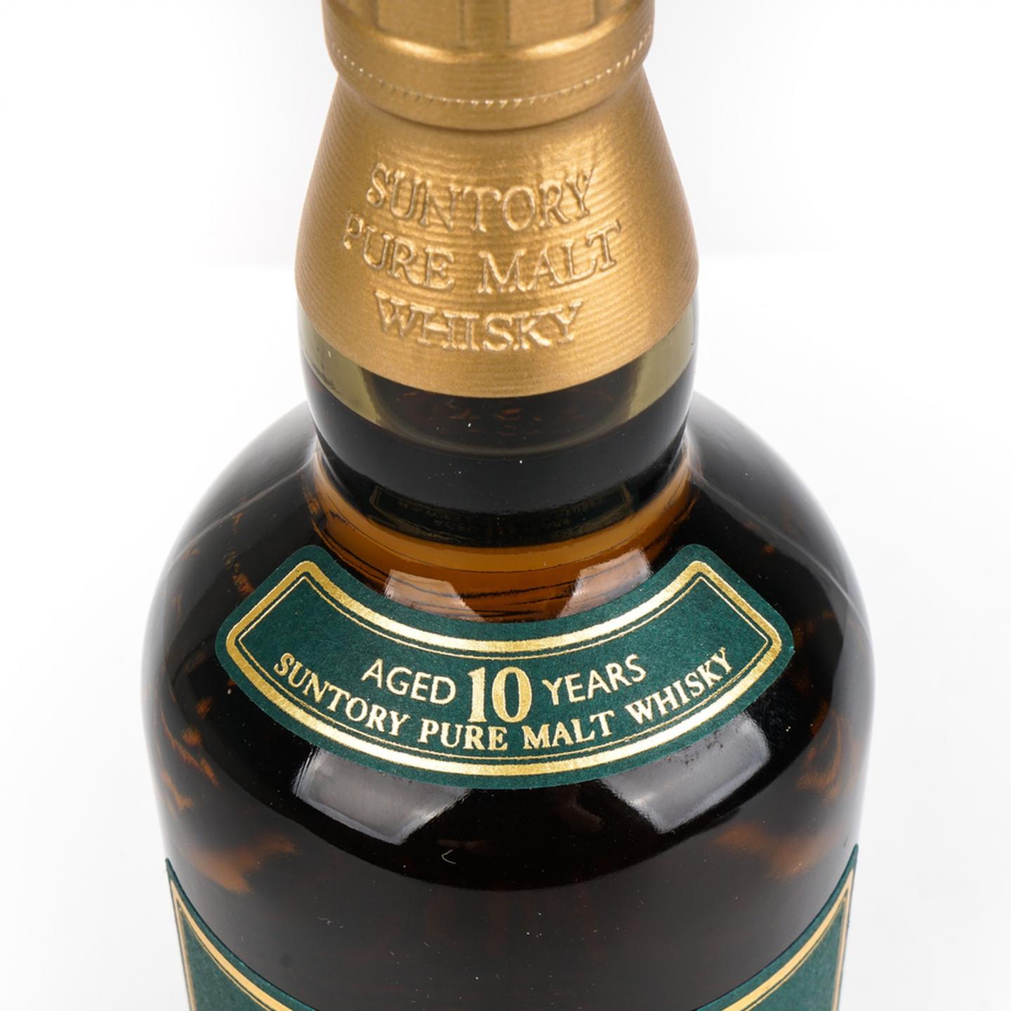 山崎 10年 金花标 Pure Malt 绿标 700ml