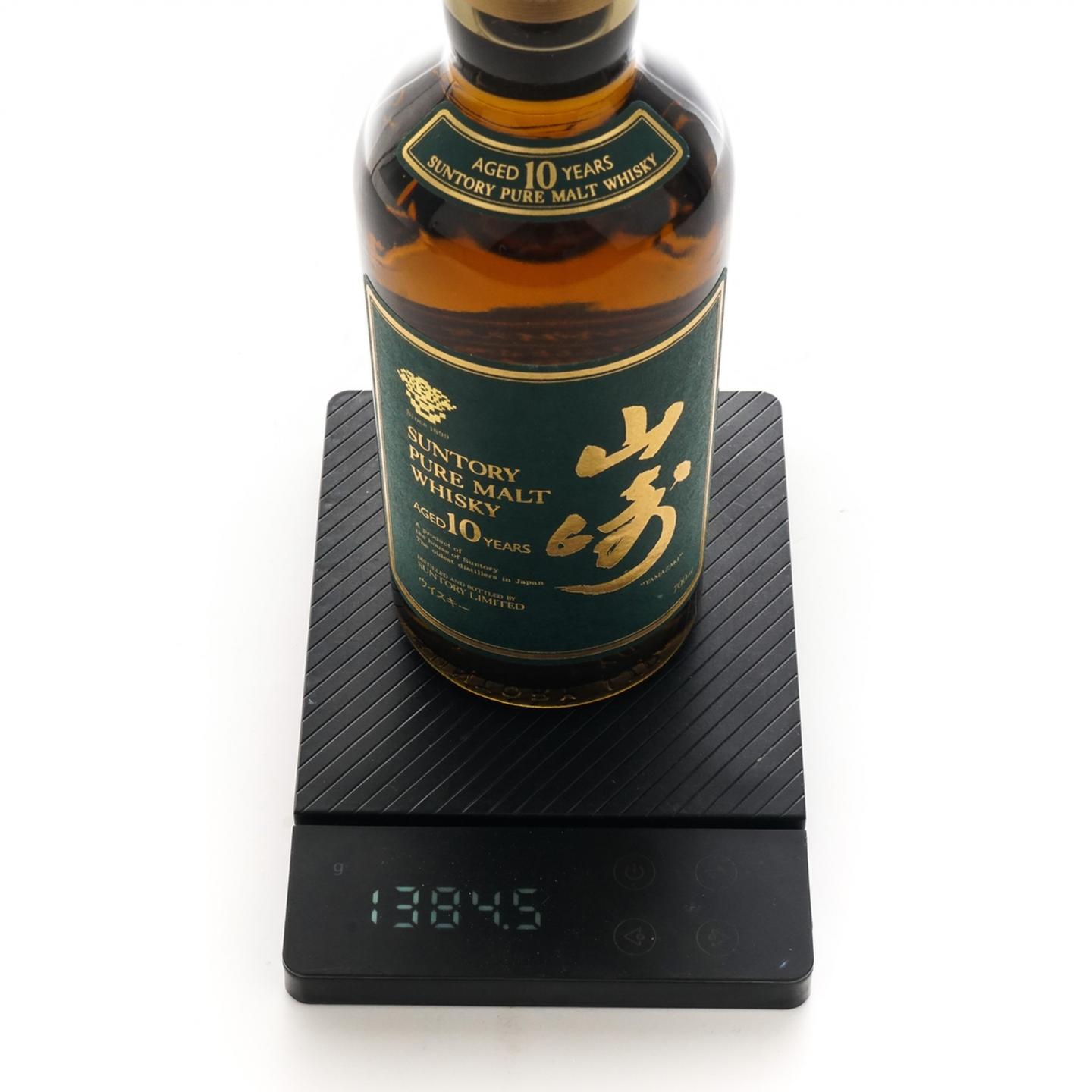 山崎 10年 金花标 Pure Malt 绿标 700ml