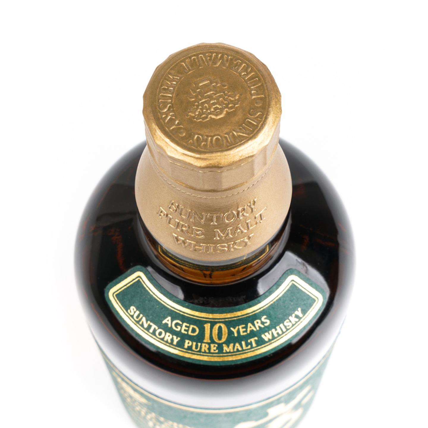 山崎 10年 金花标 Pure Malt 绿标 750ml