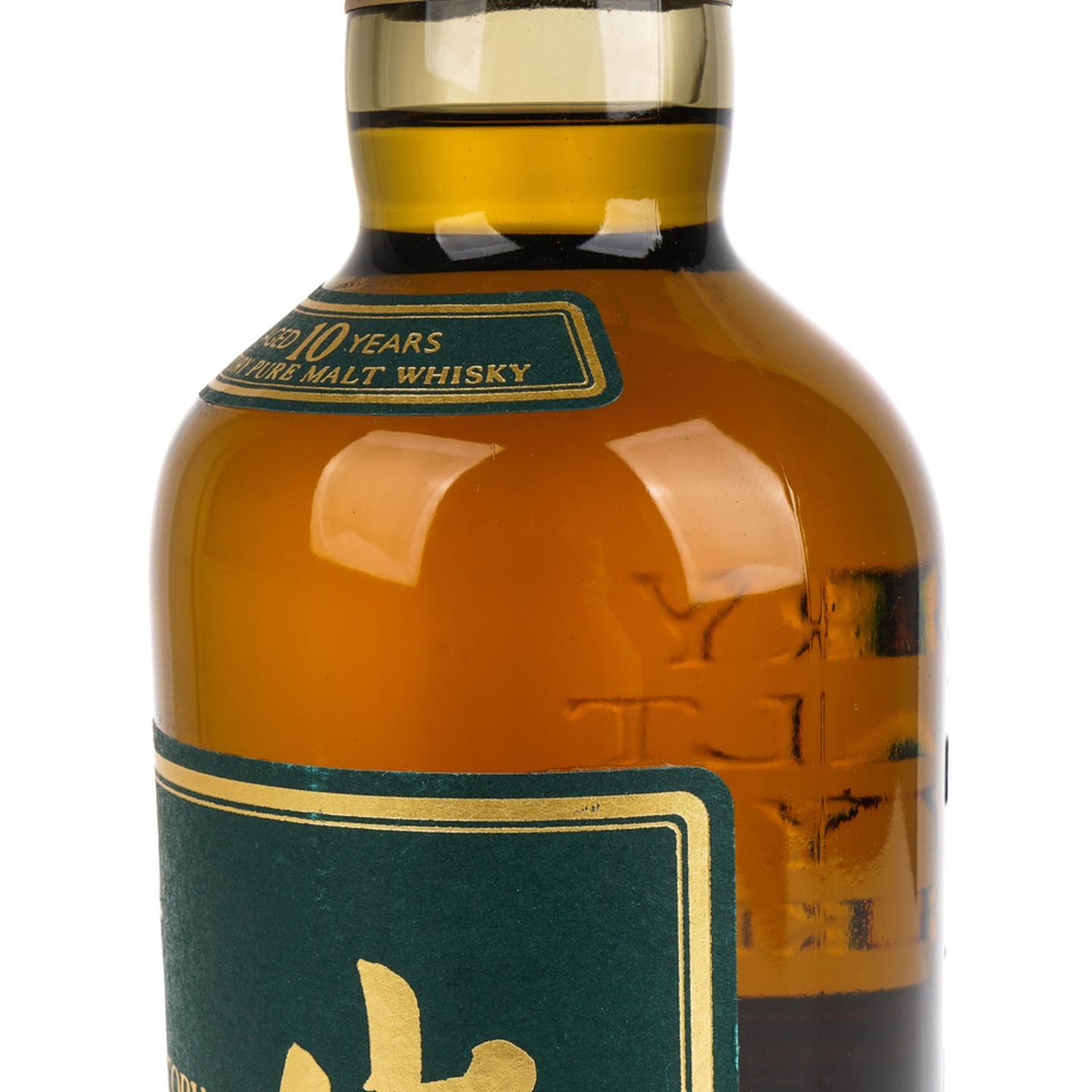 山崎 10年 金花标 Pure Malt 绿标 750ml