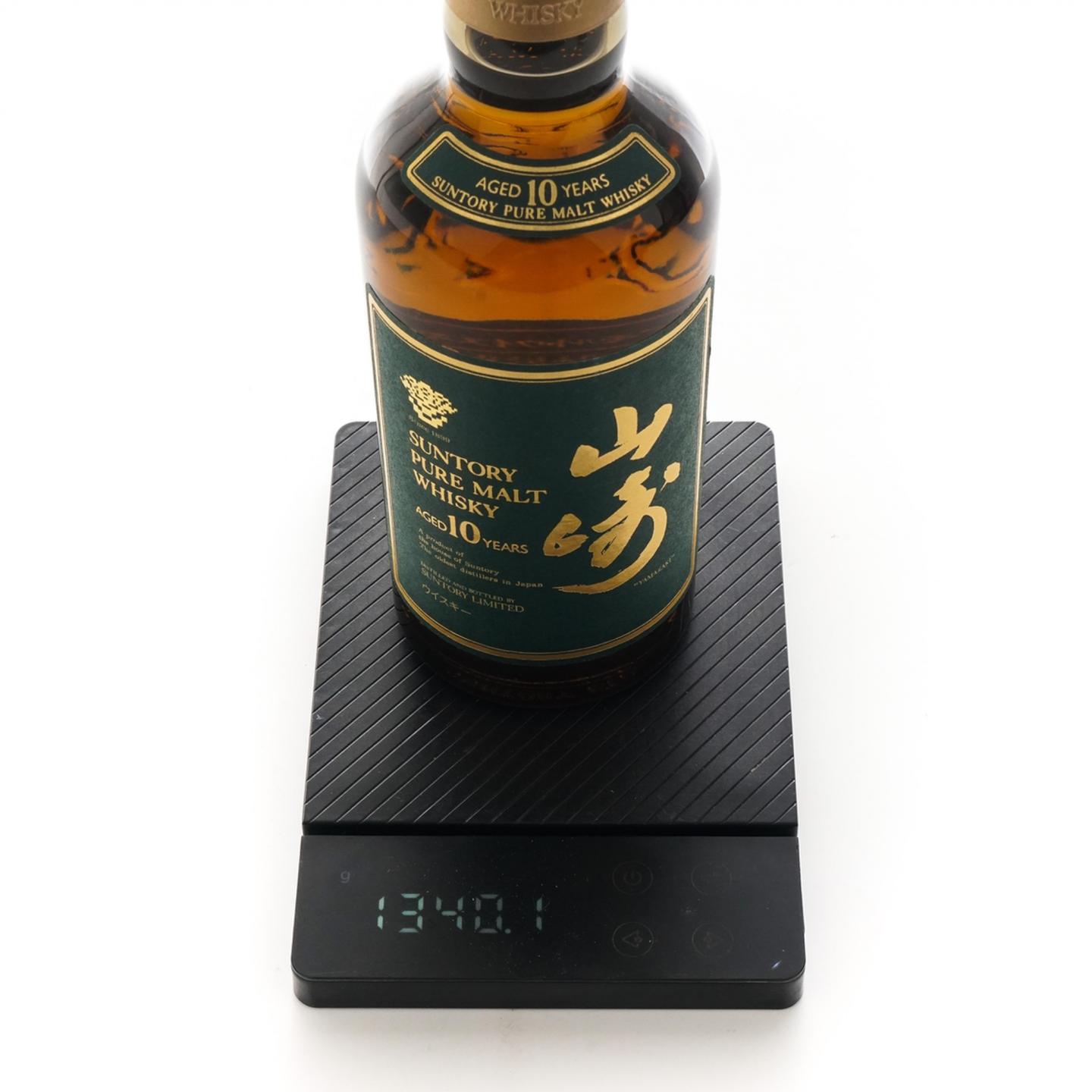 山崎 10年 金花标 Pure Malt 绿标 750ml