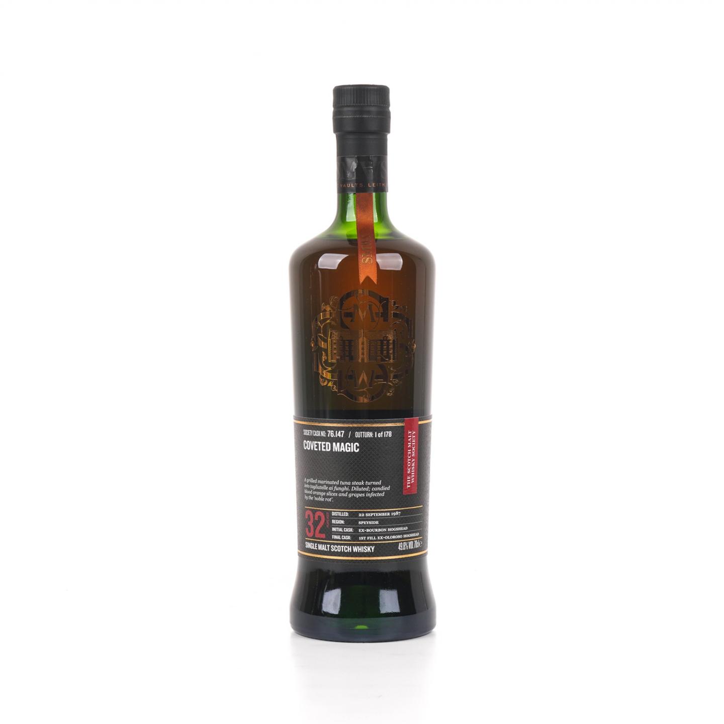 SMWS 76.147 慕赫 32年 1987 单桶