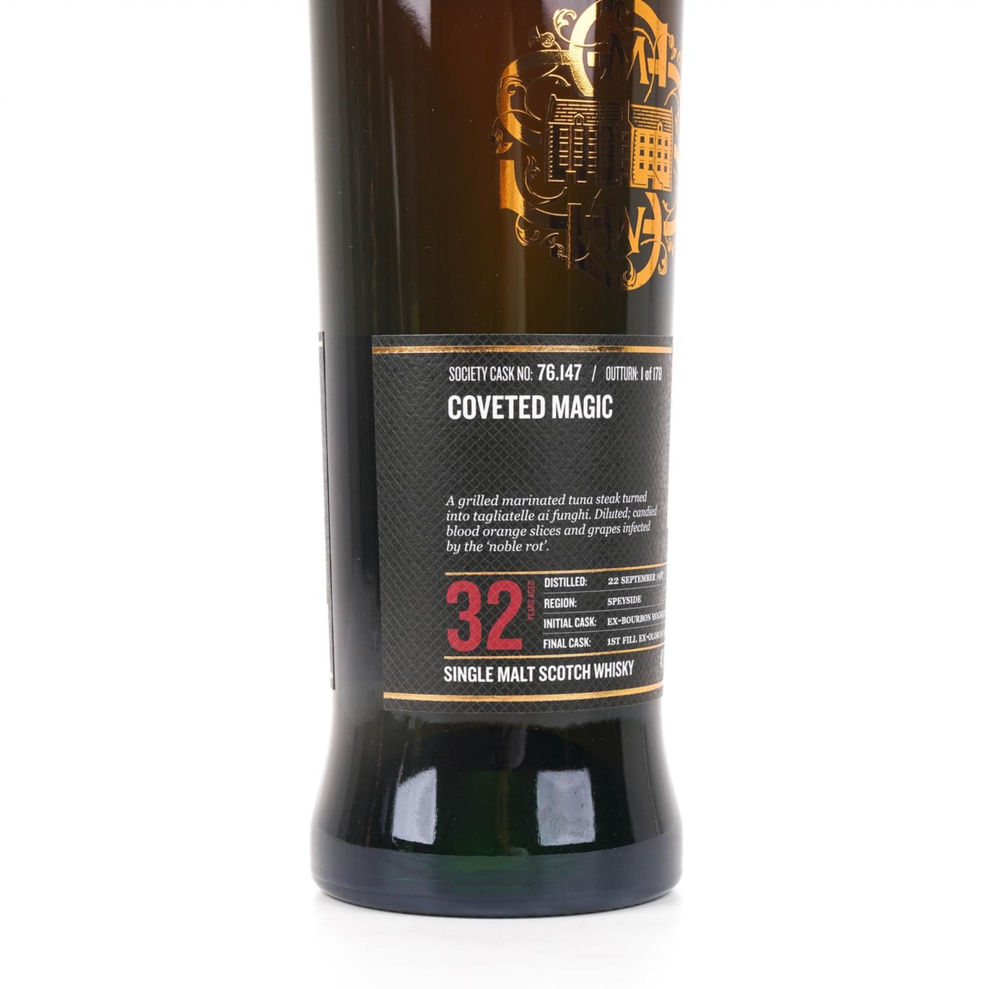 SMWS 76.147 慕赫 32年 1987 单桶