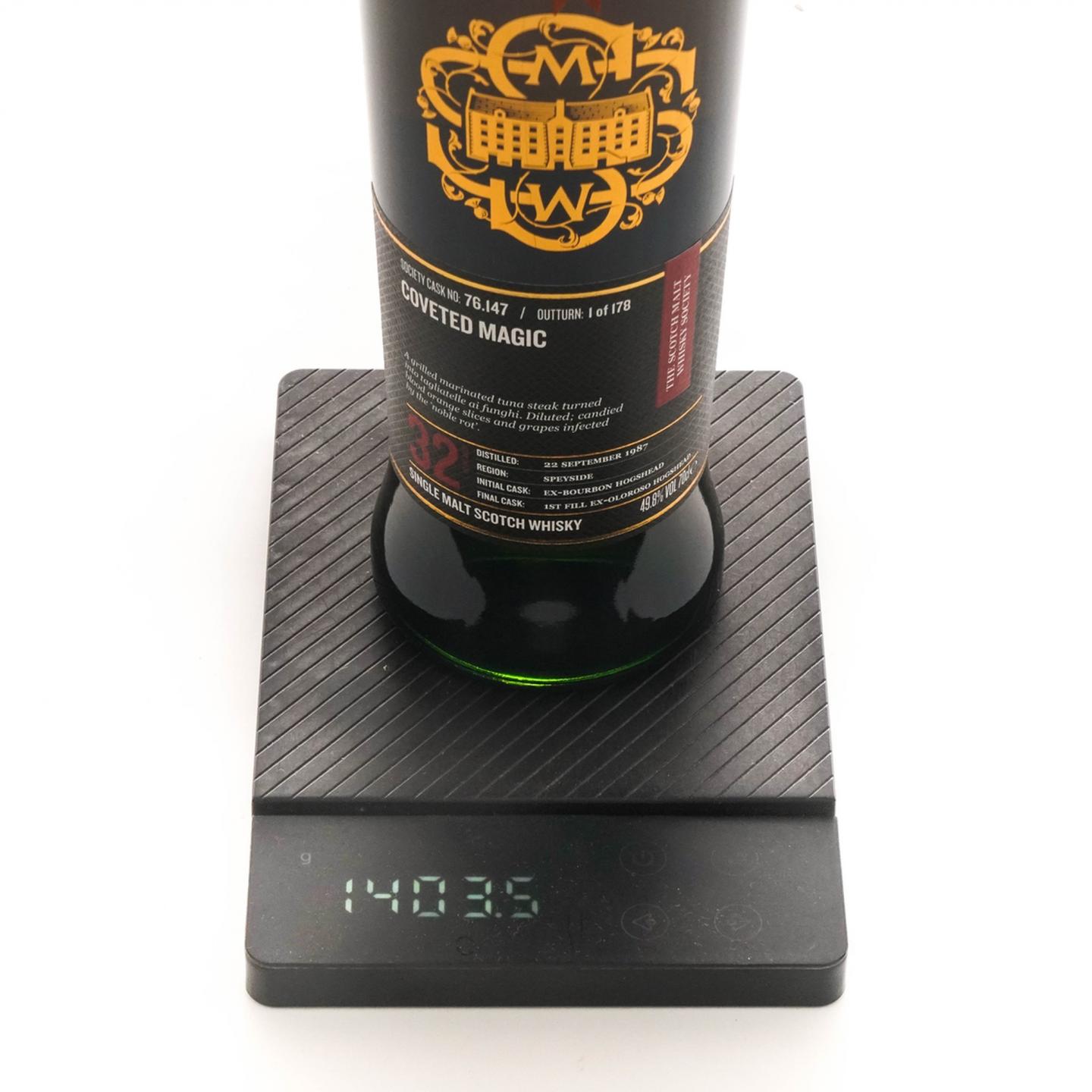 SMWS 76.147 慕赫 32年 1987 单桶
