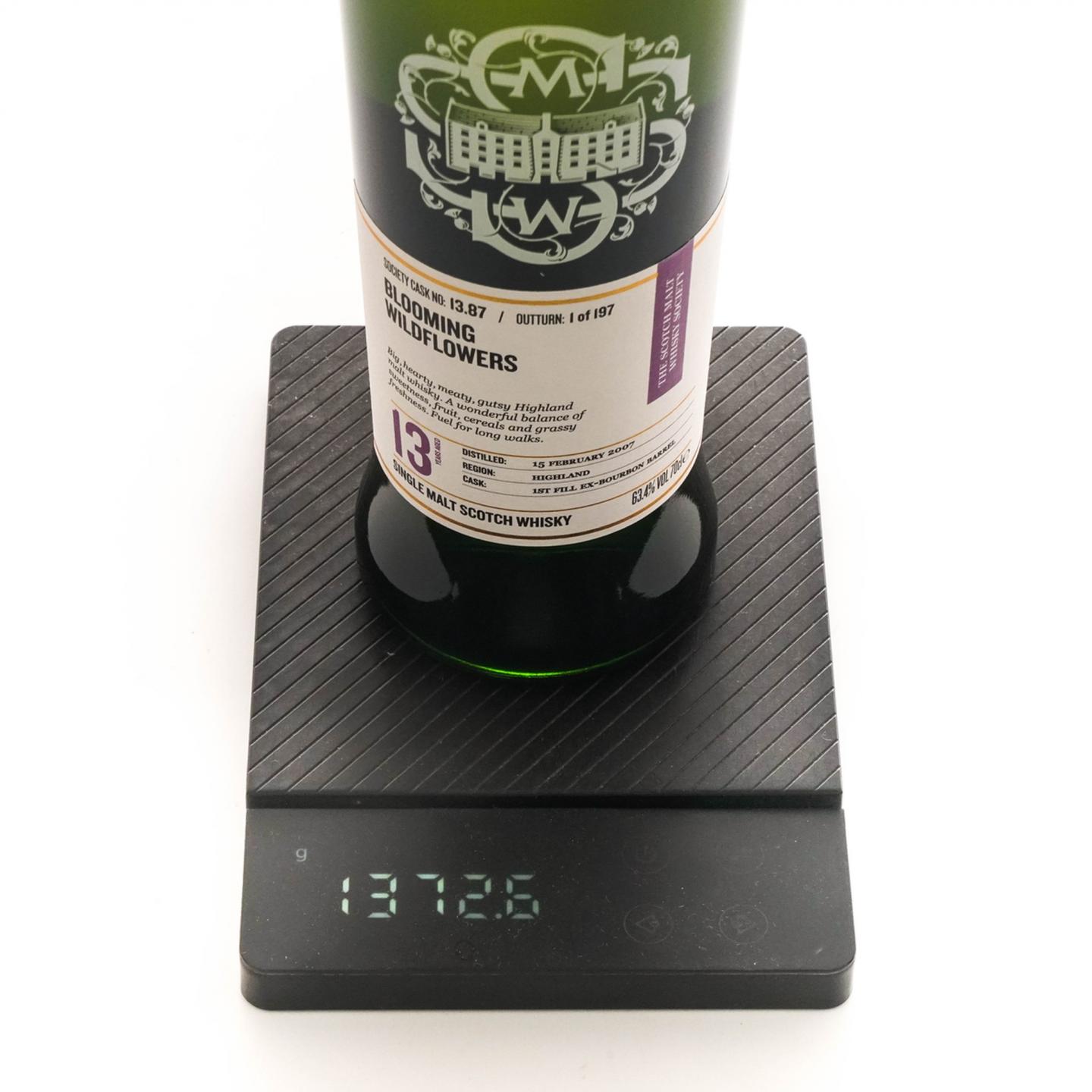 SMWS 13.87 达尔摩 13年 2007 单桶