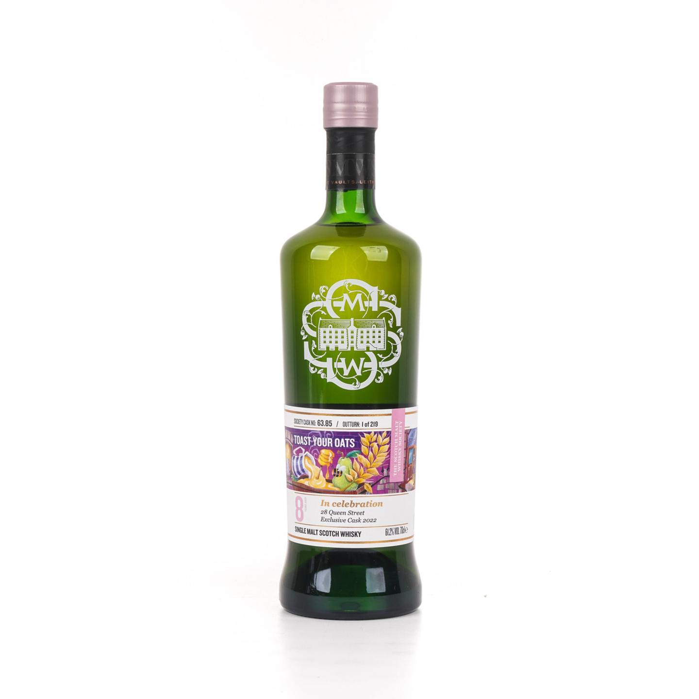 SMWS 63.85 格兰道奇 8年 Queen Street 2022专属限量