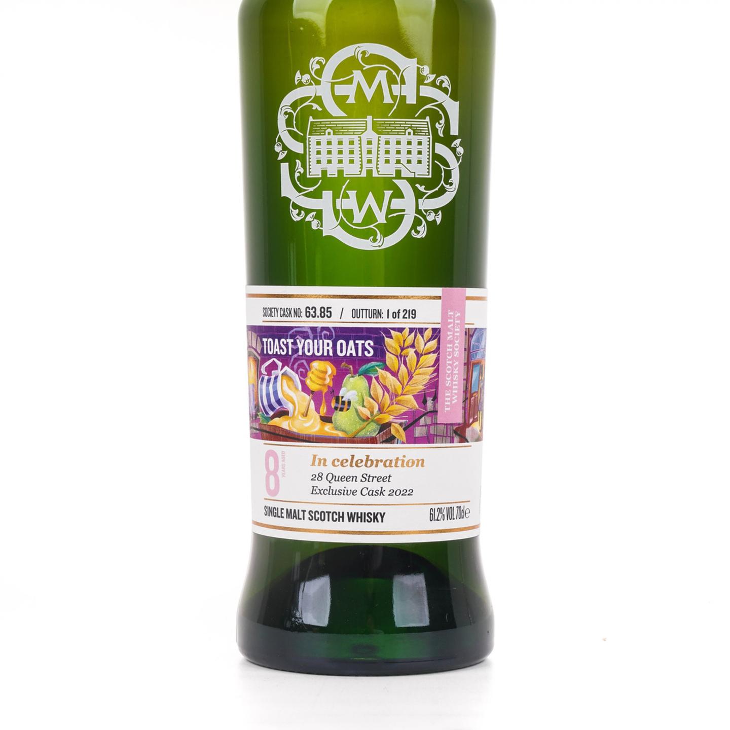 SMWS 63.85 格兰道奇 8年 Queen Street 2022专属限量