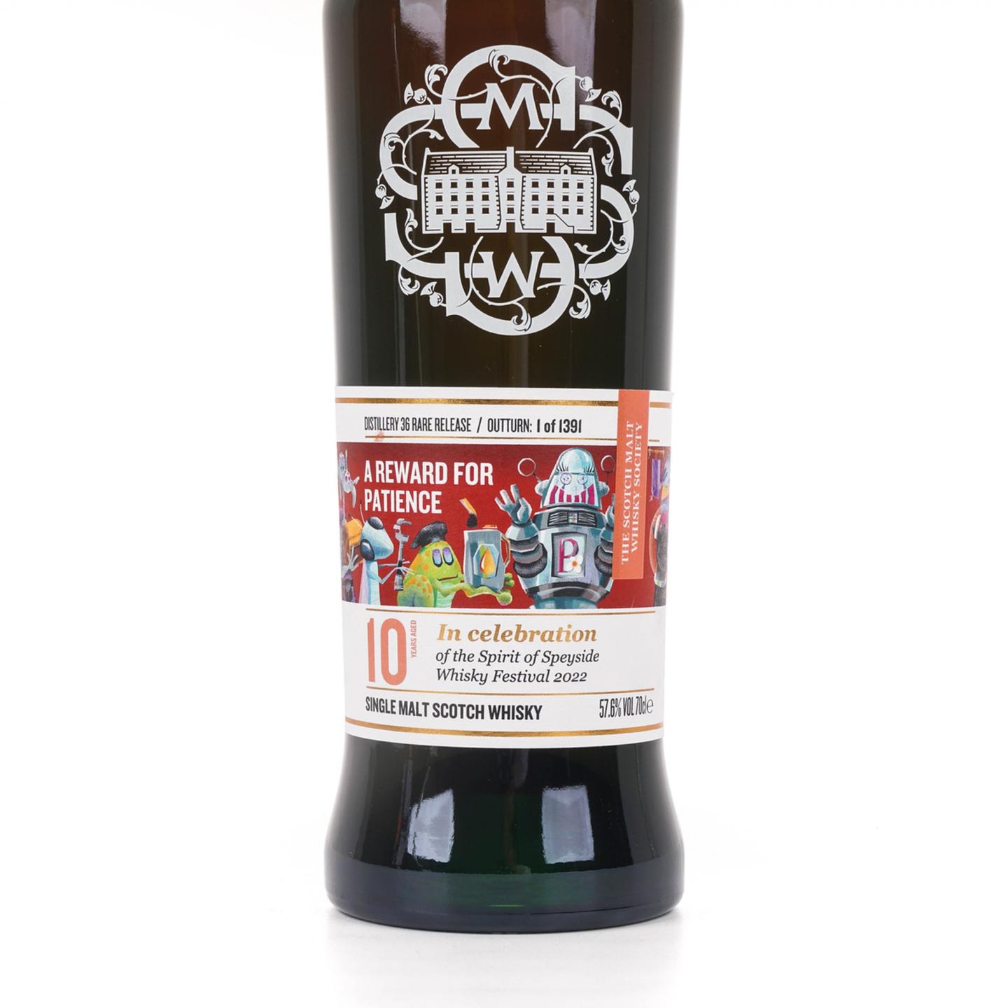 SMWS Distillery 36 Rare Release 本利林 10年 2022