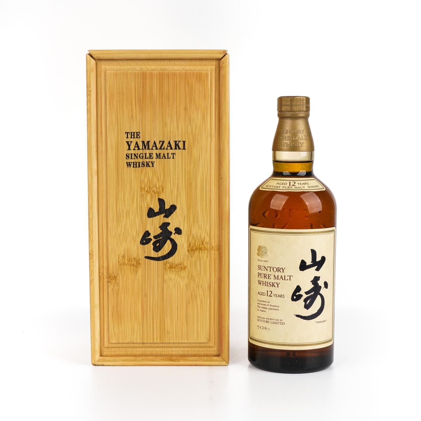 山崎 12年 金狮标 Pure Malt 750ml