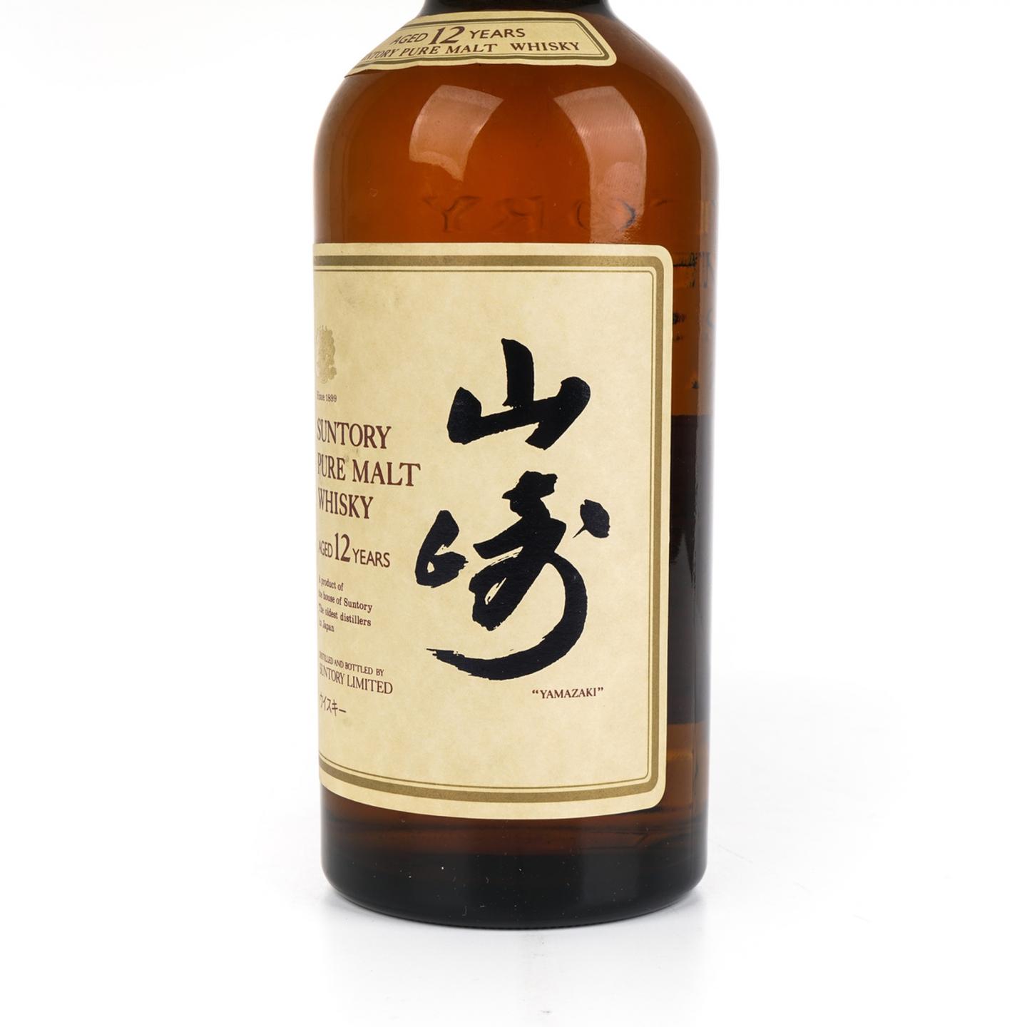 山崎 12年 金狮标 Pure Malt 750ml