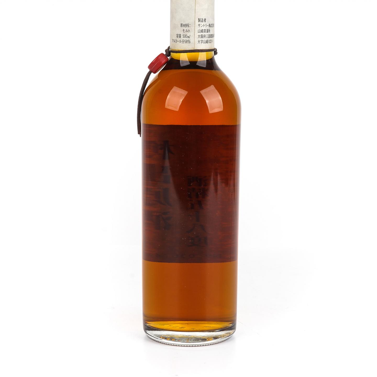 山崎 金花标 樽出原酒 58度 500ml