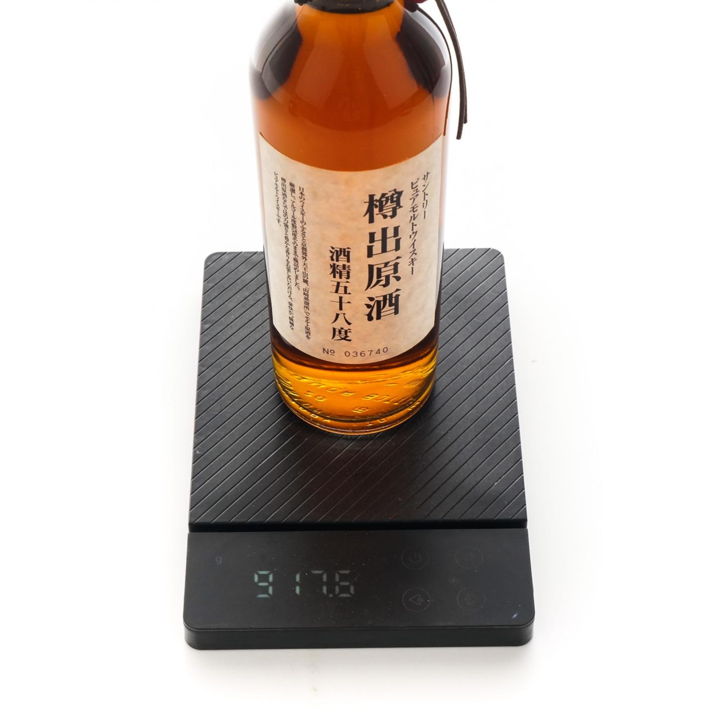 山崎 金花标 樽出原酒 58度 500ml
