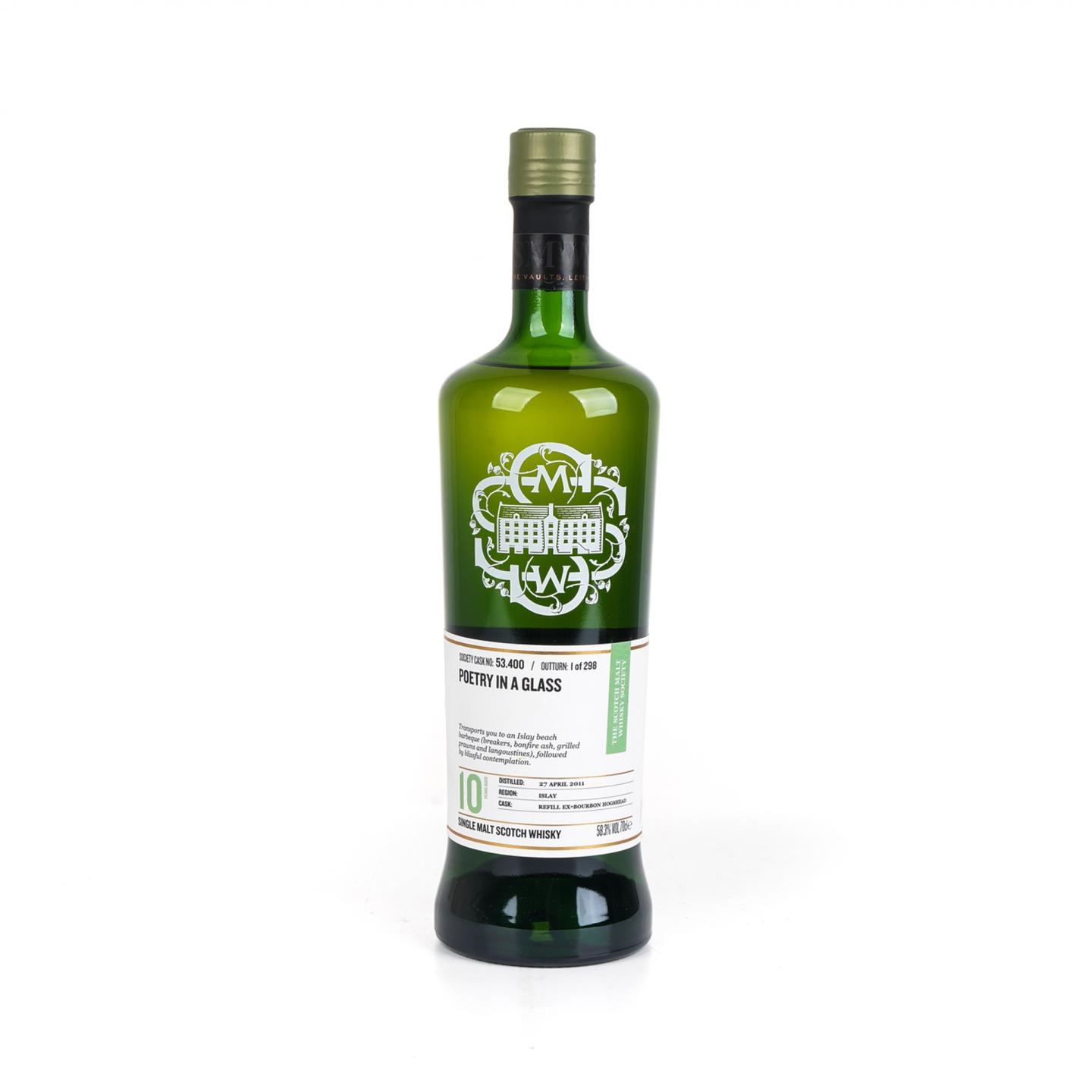 SMWS 53.400 卡尔里拉 10年 2011