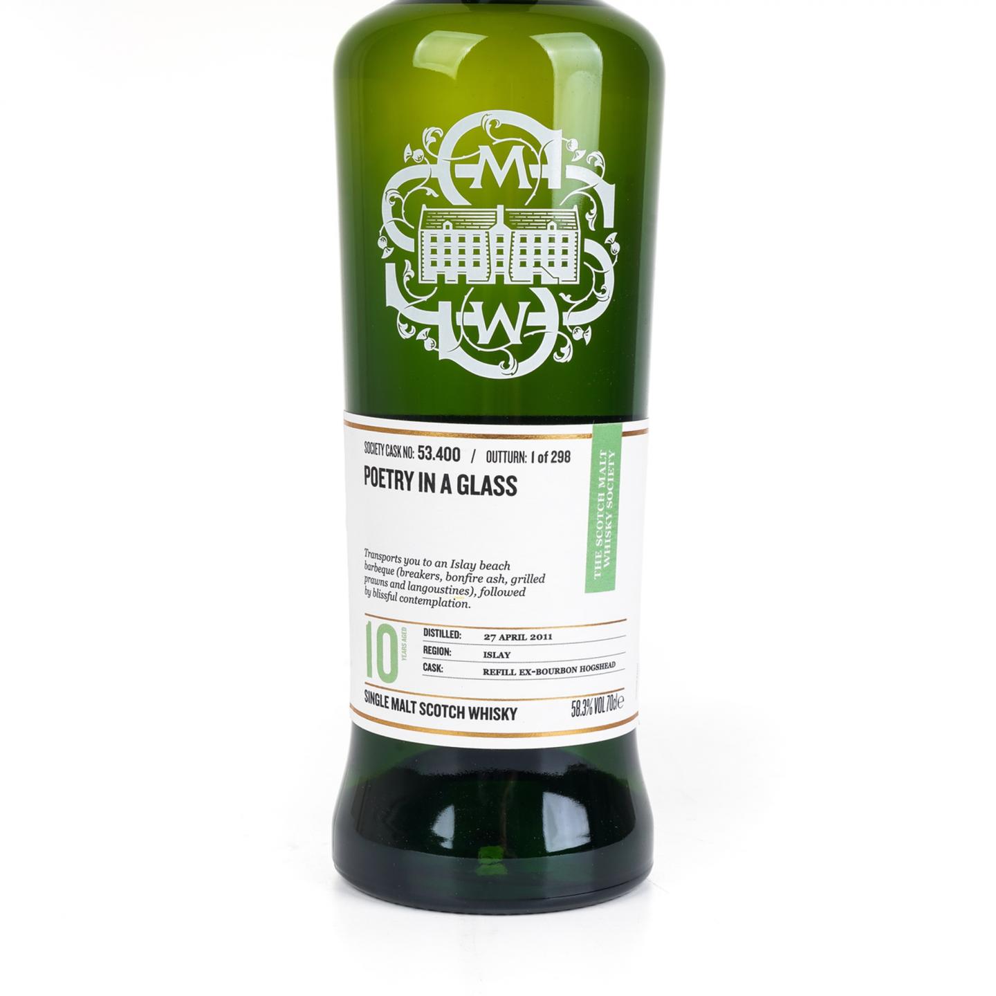 SMWS 53.400 卡尔里拉 10年 2011