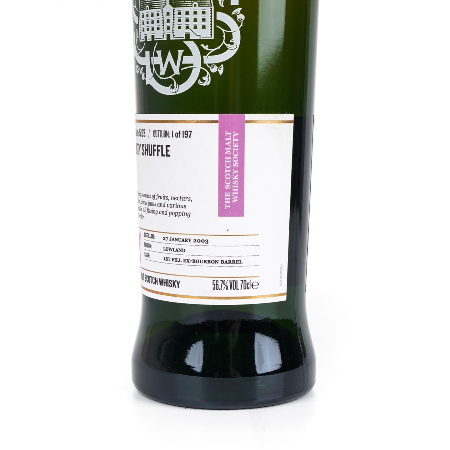 SMWS 5.92 欧肯特轩 18年 2003