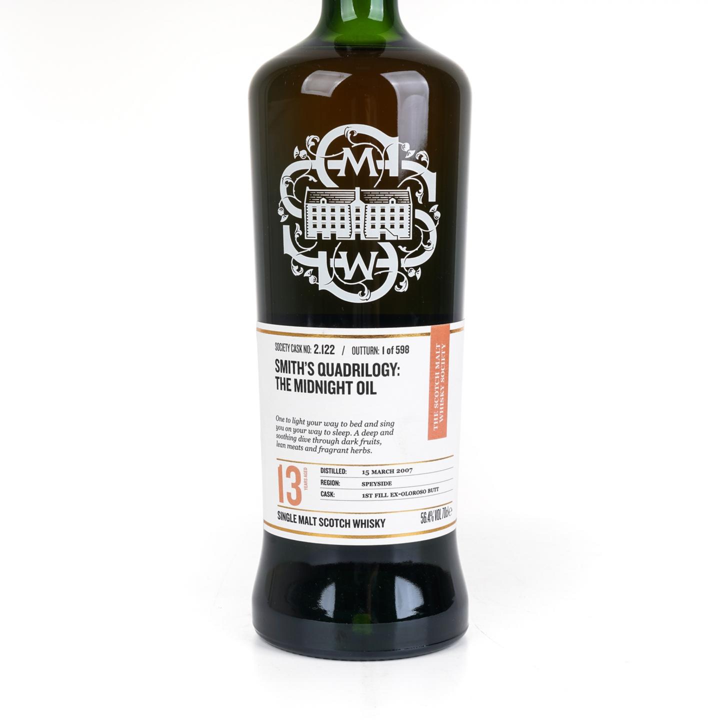 SMWS 2.122 格兰威特 13年 2007