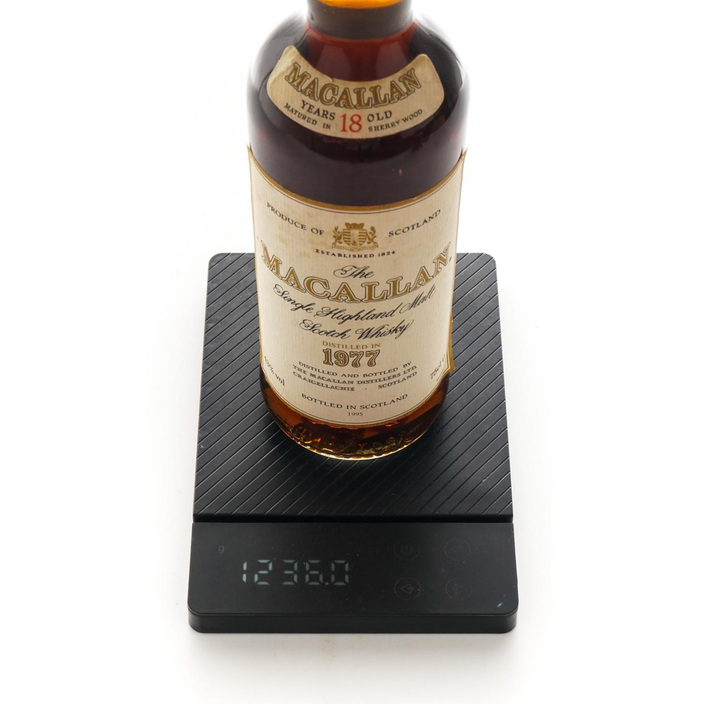 麦卡伦 18年 1977-1995 雪莉桶 750ml
