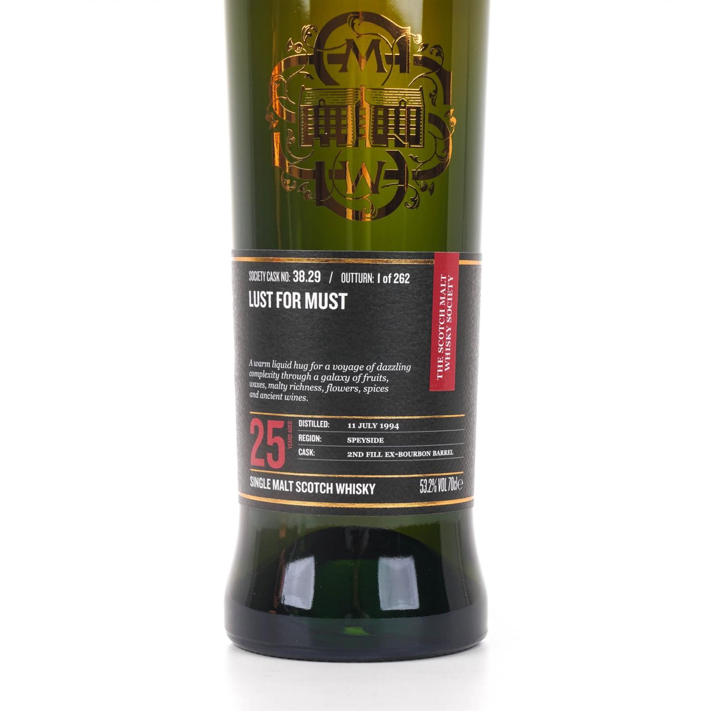 SMWS 38.29 凯普多尼克 25年 1994-2020
