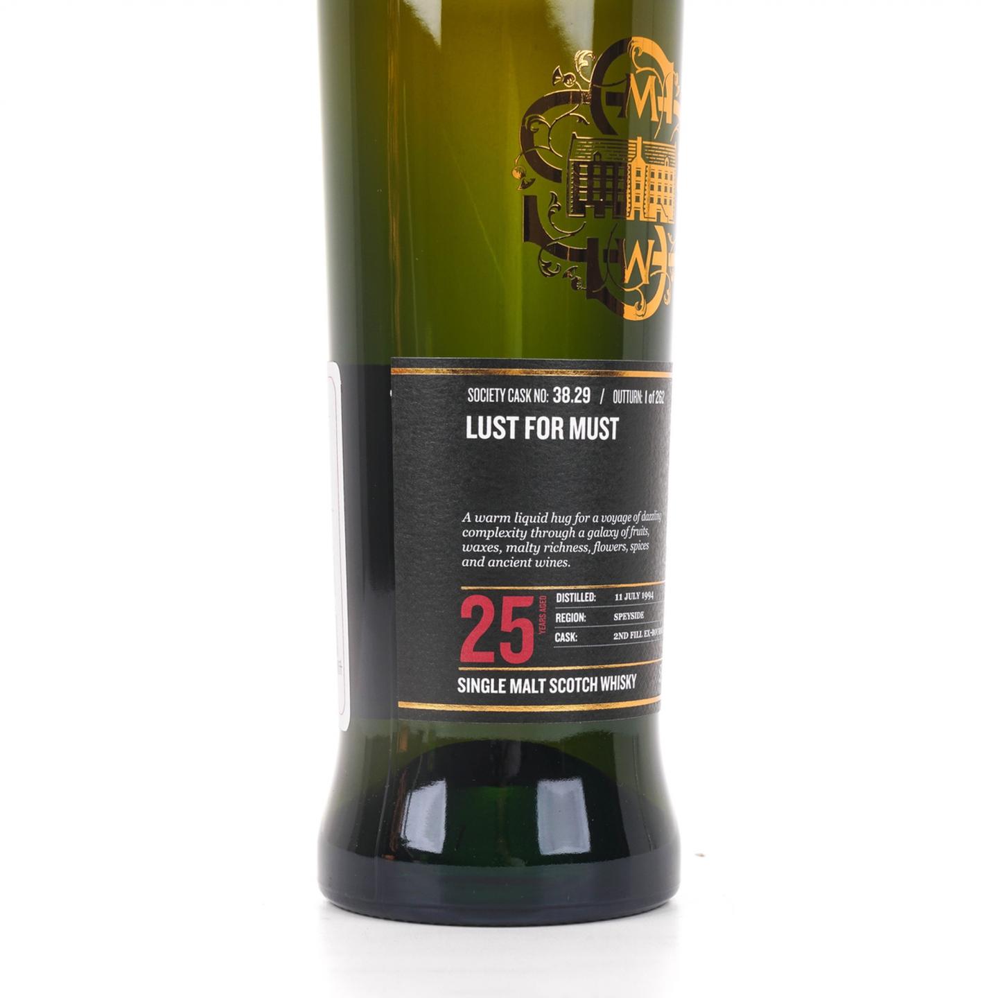 SMWS 38.29 凯普多尼克 25年 1994-2020