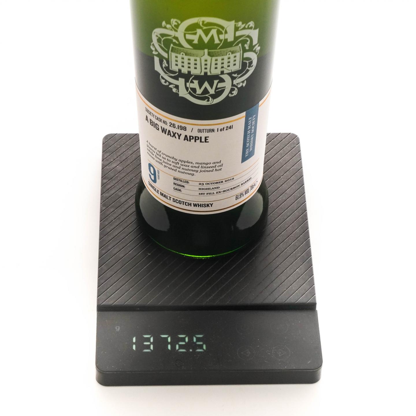 SMWS 26.198 克里尼利基 9年 2012