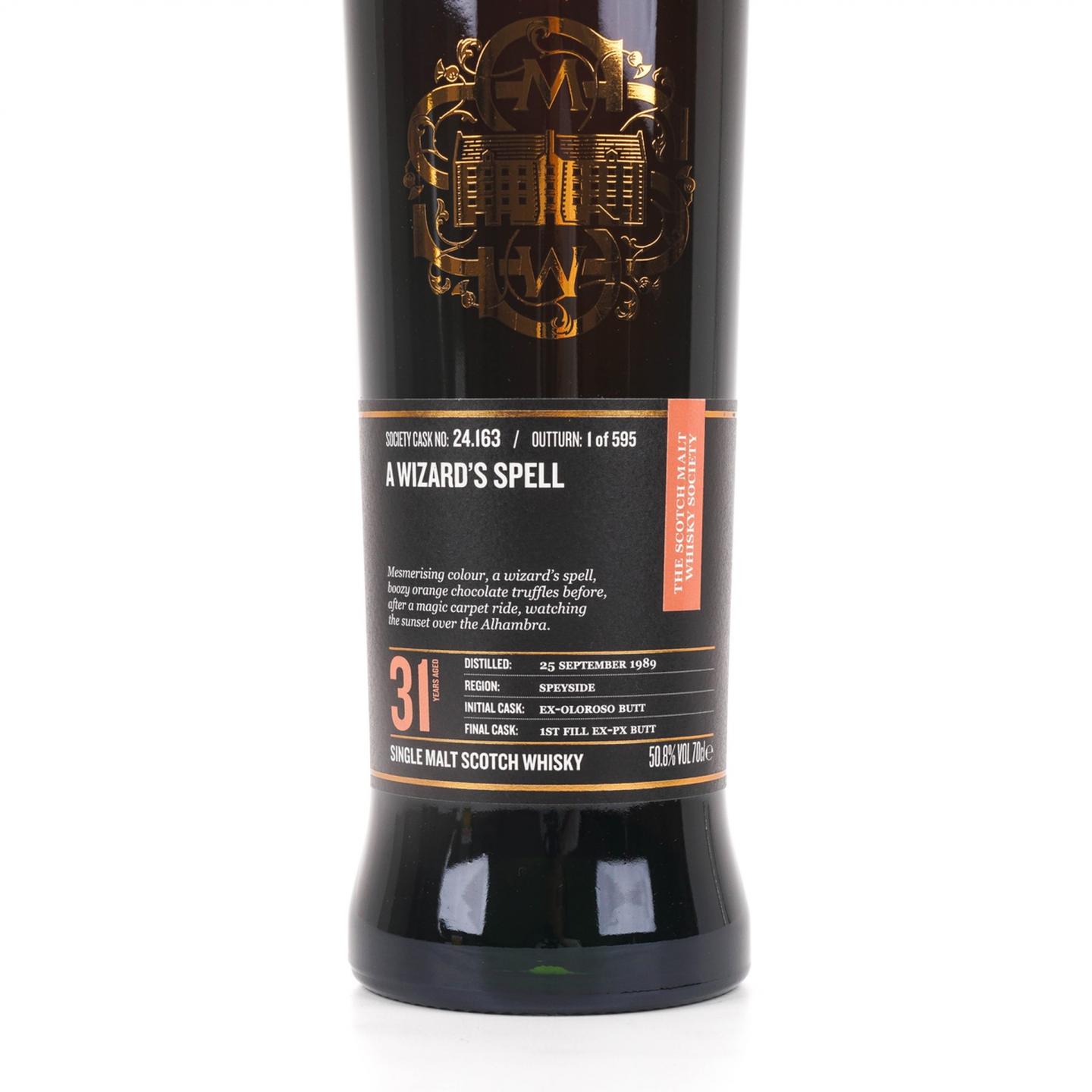 SMWS 24.163 麦卡伦 31年 1989 雪莉桶