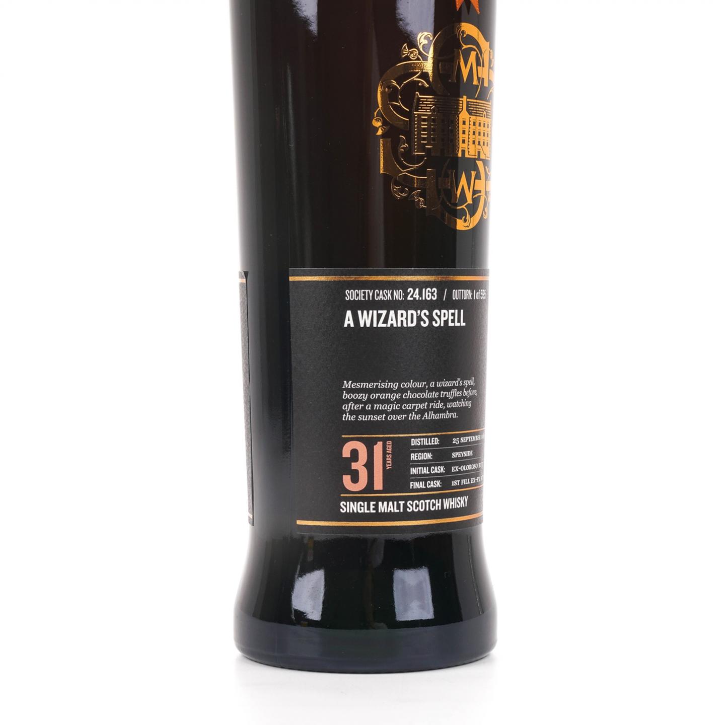 SMWS 24.163 麦卡伦 31年 1989 雪莉桶