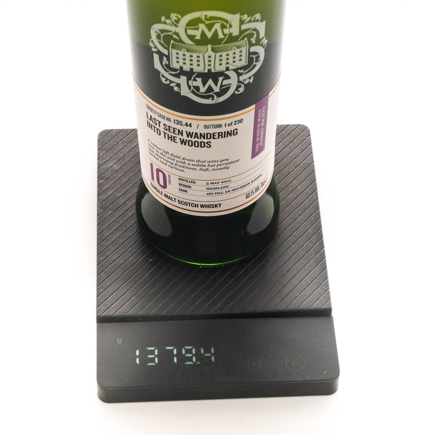 SMWS 135.44 罗曼湖 10年 2011 单桶
