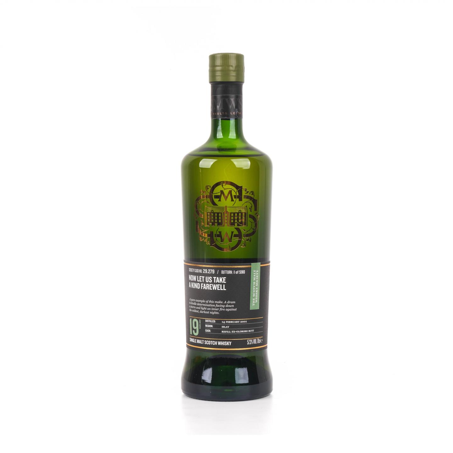 SMWS 29.279 拉弗格 19年 2001 单桶