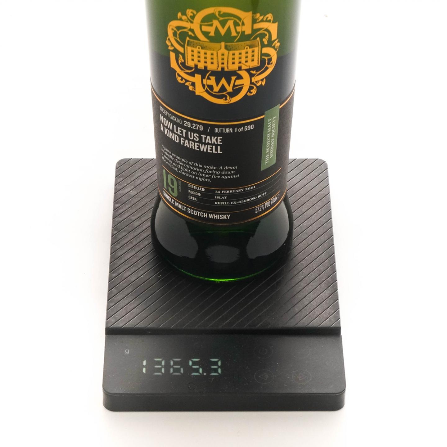 SMWS 29.279 拉弗格 19年 2001 单桶
