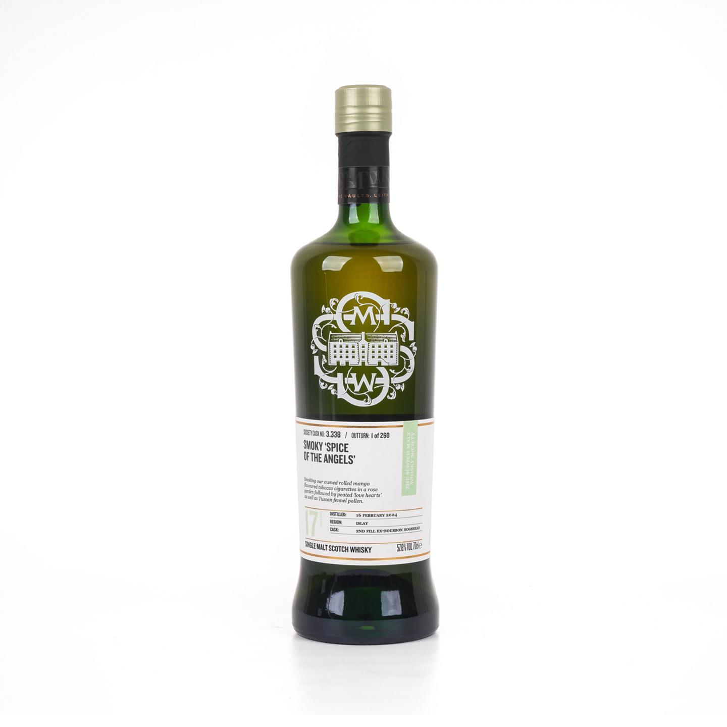 SMWS 3.338 波摩 17年 2004 单桶