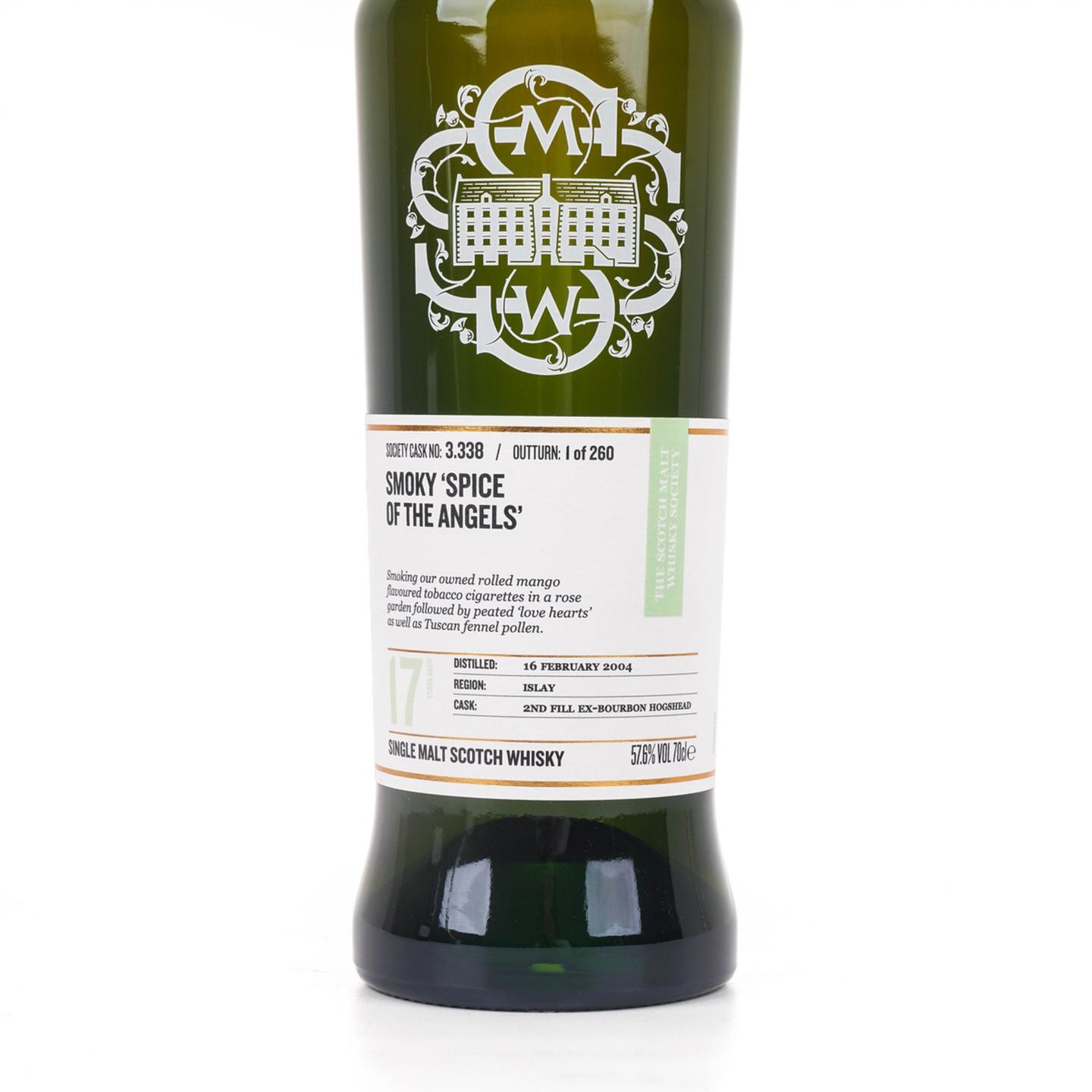 SMWS 3.338 波摩 17年 2004 单桶