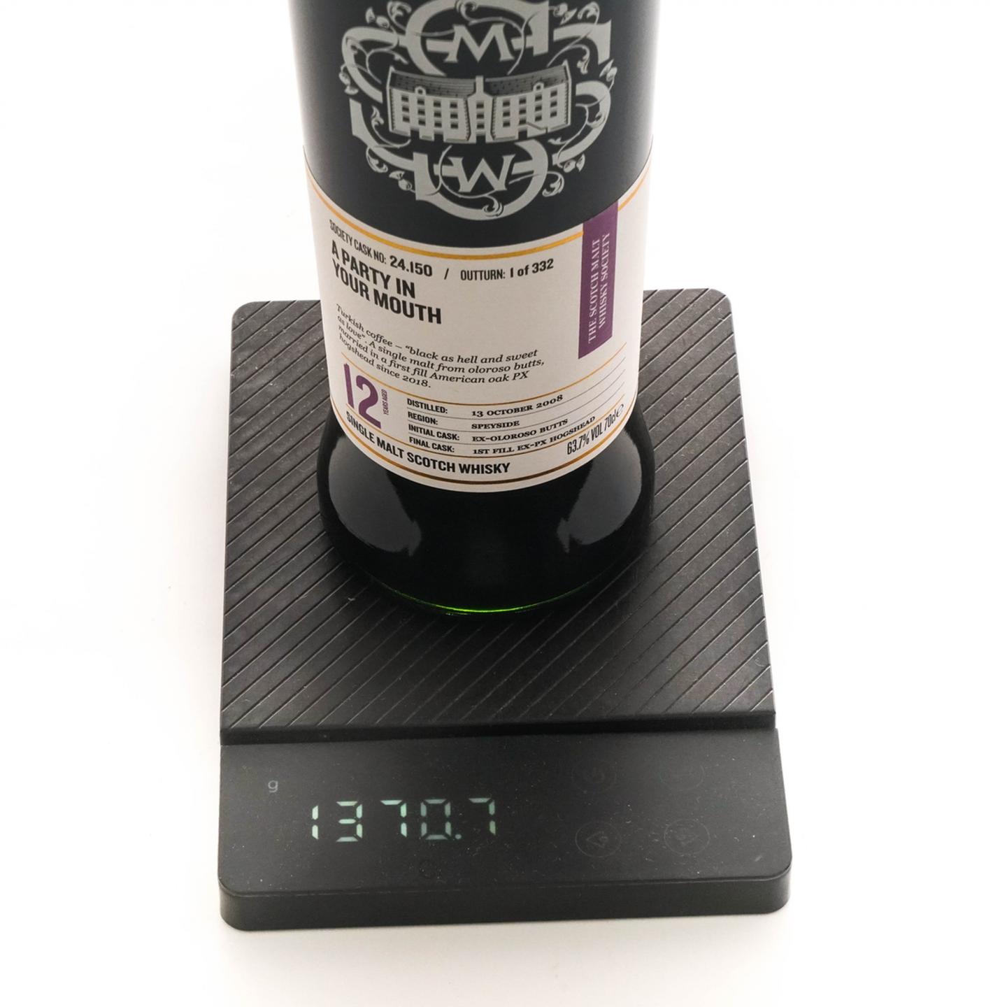 SMWS 24.150 麦卡伦 12年 2008 雪莉桶
