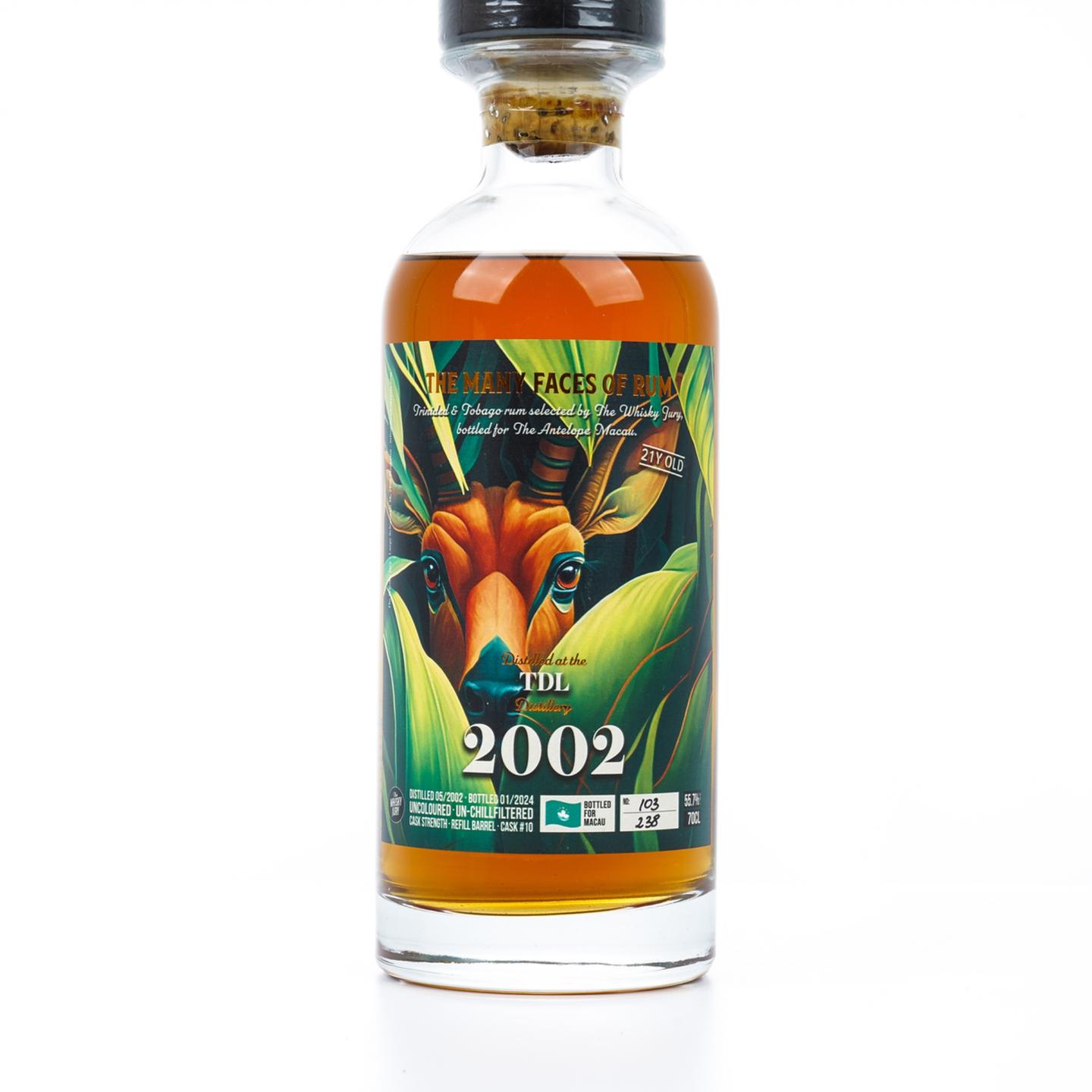 TDL 21年 2002-2024 TWJ 朗姆酒