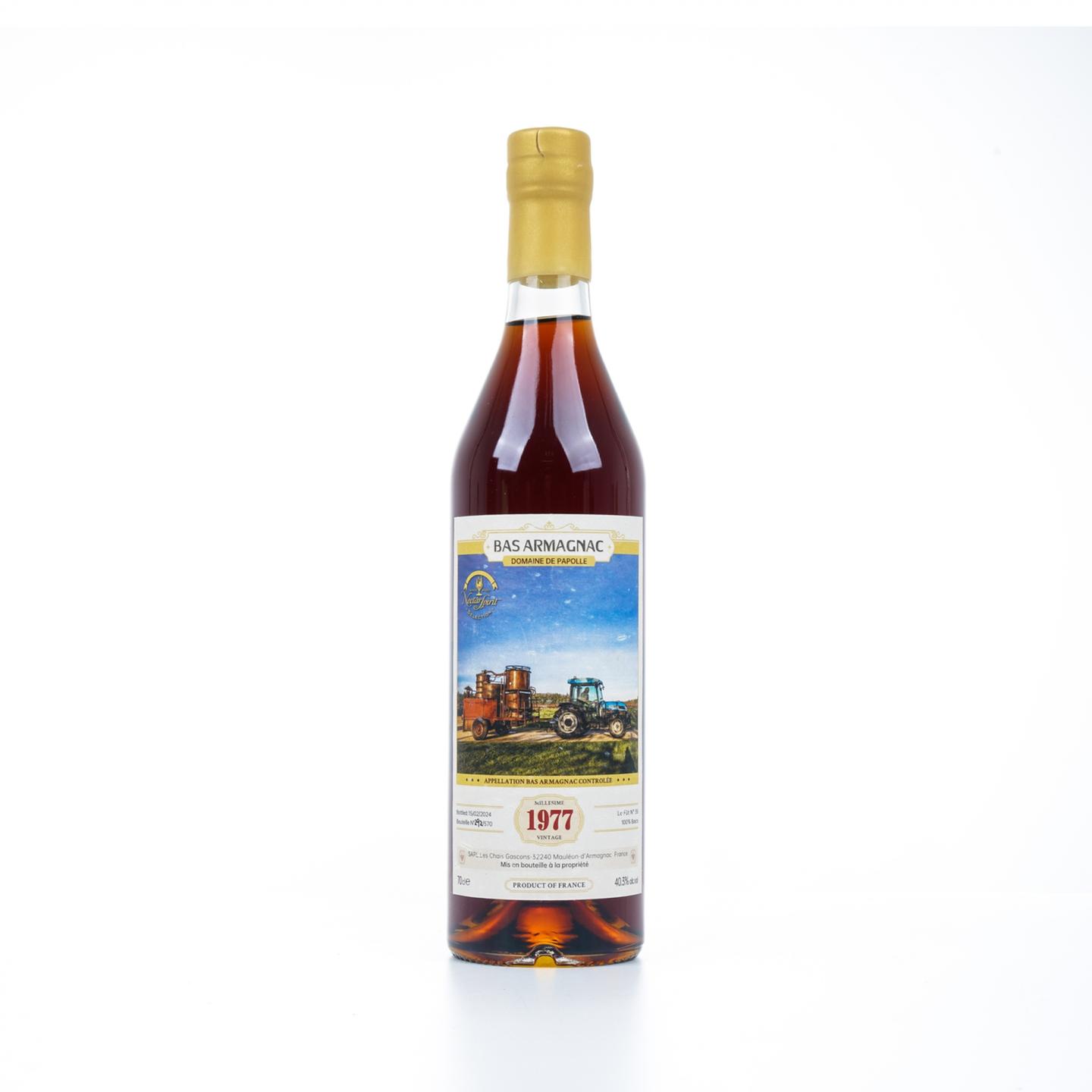 Domaine de papolle 1977-2024 年份雅文邑 700ml