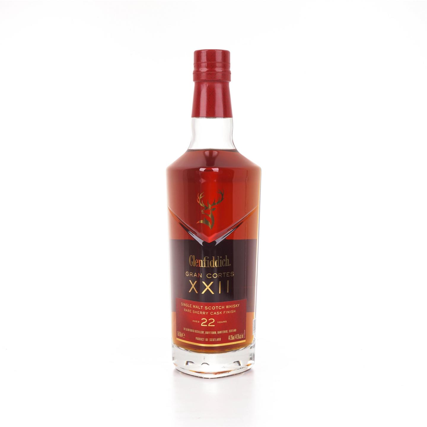 格兰菲迪 22年 璀璨珍藏系列 Gran Cortes XXII 行货 700ml