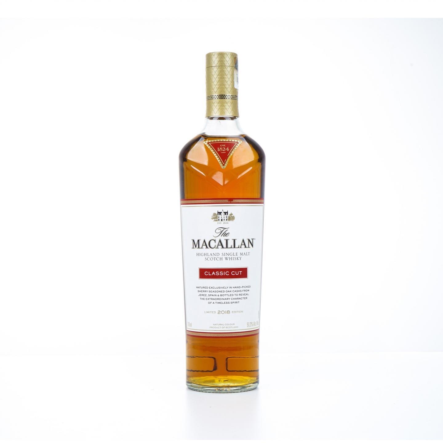 【附X光图】麦卡伦 Classic Cut 2018精粹 750ml