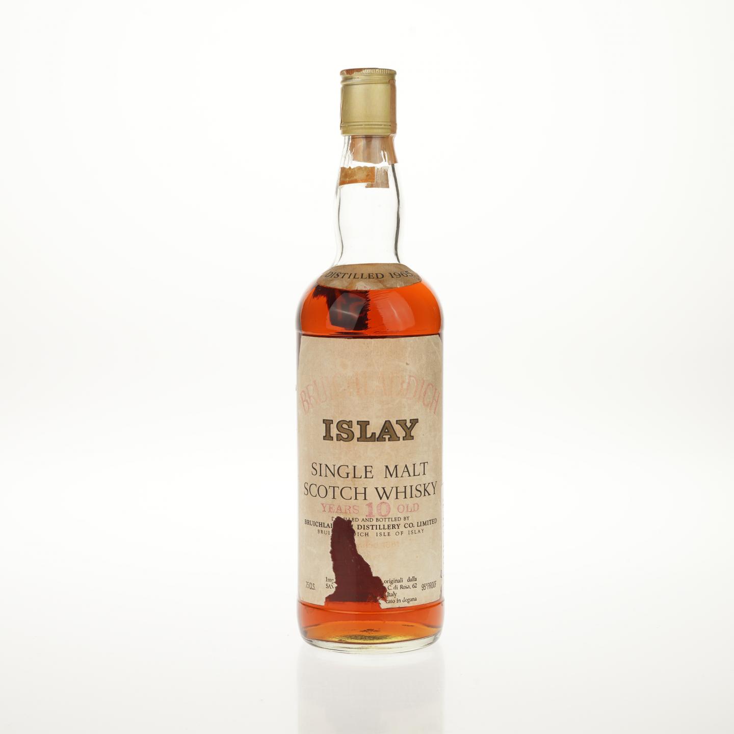 【威士忌】布赫拉迪 1965 95 Proof (54%) Samaroli 750ml