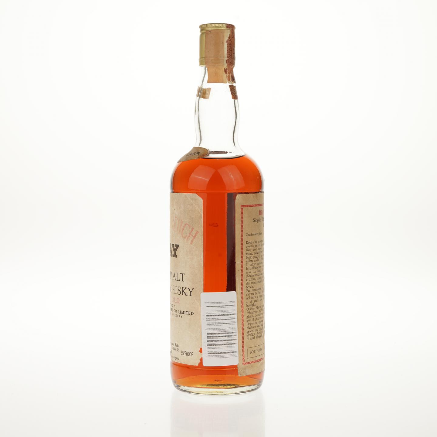 【威士忌】布赫拉迪 1965 95 Proof (54%) Samaroli 750ml