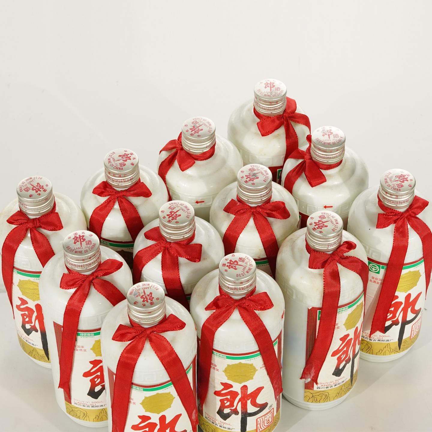 【白酒】铁盖郎酒1997年12月7日 原箱12瓶