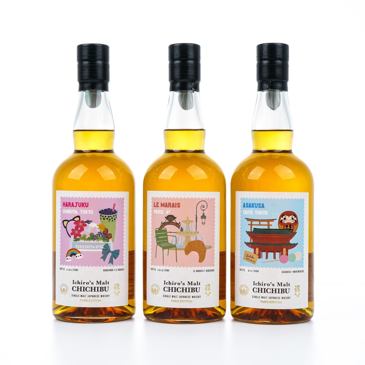 秩父 巴黎Whisky Live 2025 限定版 3瓶组