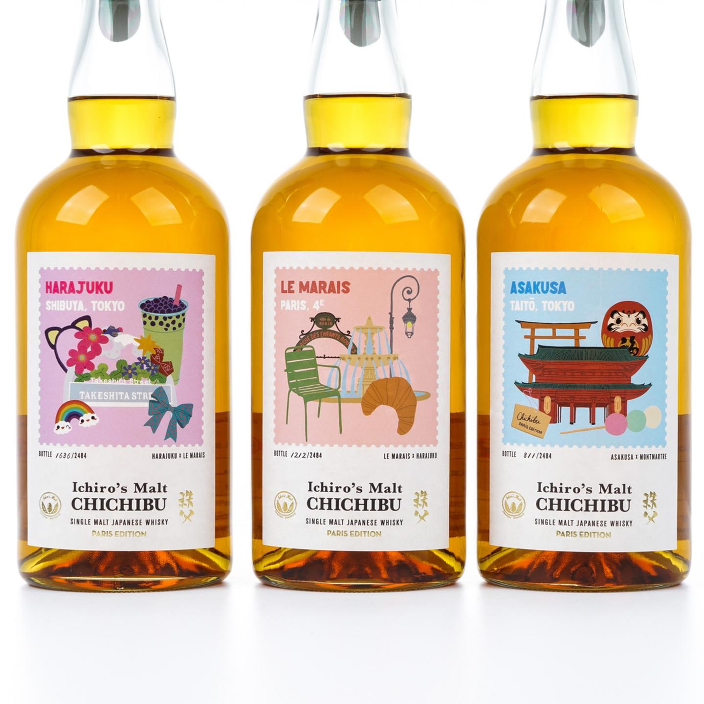 秩父 巴黎Whisky Live 2025 限定版 3瓶组