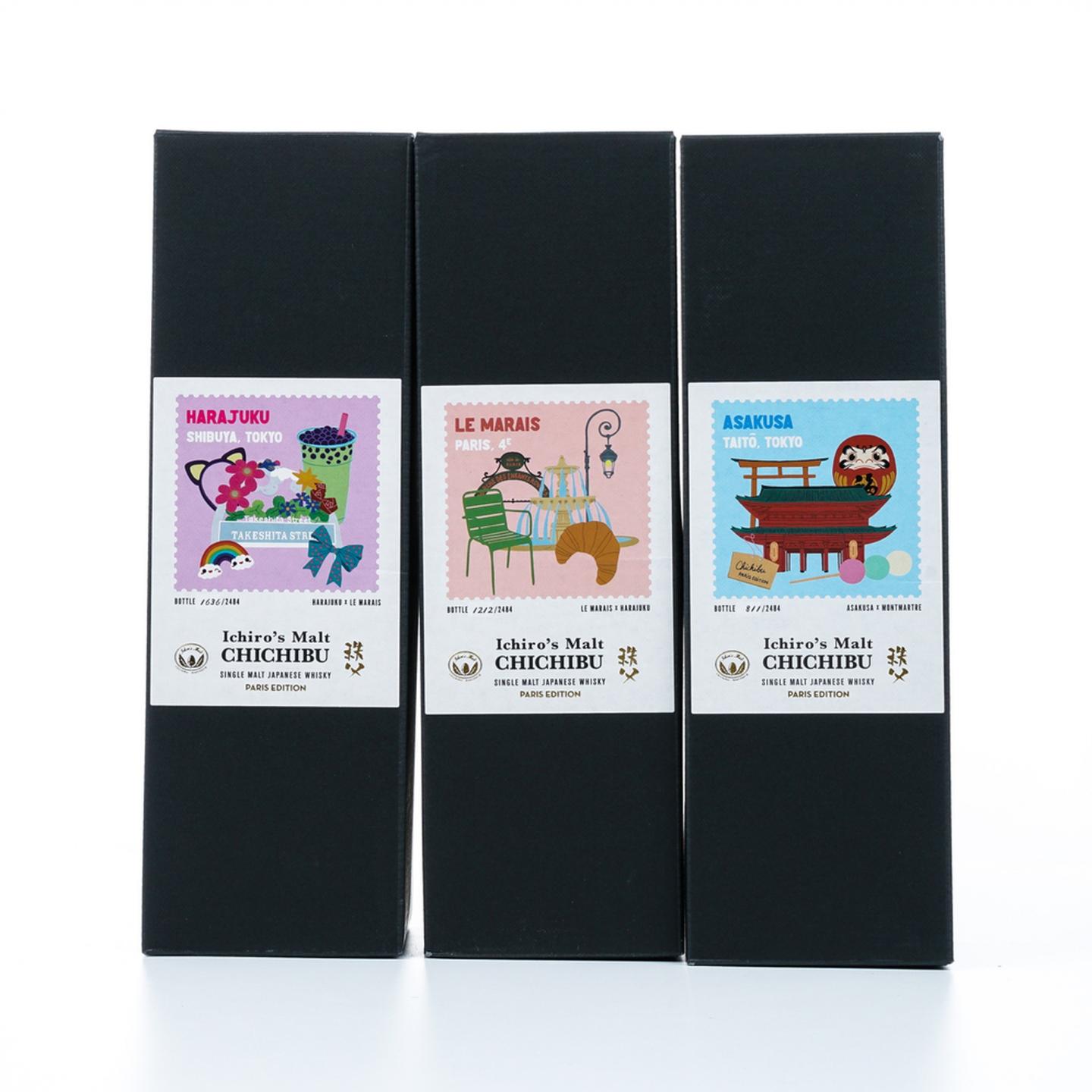 秩父 巴黎Whisky Live 2025 限定版 3瓶组
