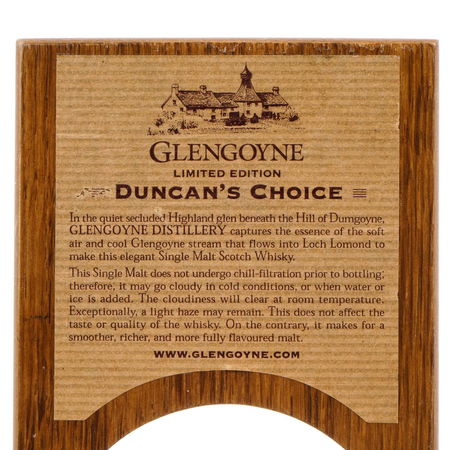 格兰哥尼 15年 1989-2005 雪莉单桶 Duncan's Choice